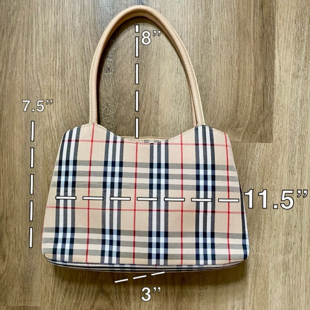 Brand New! CLUELESS Classic Tan Plaid Handbag